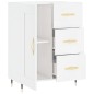 vidaXL Sideboard Hochglanz-Weiß 69,5x34x90 cm Holzwerkstoff vidaXL Sideboard Hochglanz-Weiß 69,5x34x90 cm Holzwerkstoff
