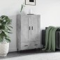 vidaXL Highboard Betongrau 69,5x31x115 cm Holzwerkstoff vidaXL Highboard Betongrau 69,5x31x115 cm Holzwerkstoff