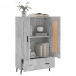 vidaXL Highboard Betongrau 69,5x31x115 cm Holzwerkstoff vidaXL Highboard Betongrau 69,5x31x115 cm Holzwerkstoff