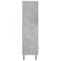 vidaXL Highboard Betongrau 69,5x31x115 cm Holzwerkstoff vidaXL Highboard Betongrau 69,5x31x115 cm Holzwerkstoff