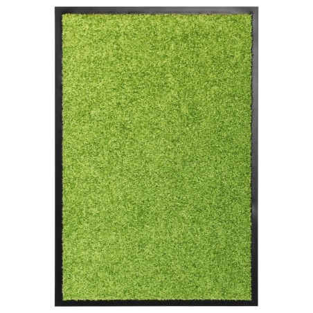 vidaXL Fußmatte Waschbar Grün 40x60 cm 