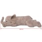 vidaXL Elefant Kuscheltier Plüsch XXL 120 cm vidaXL Elefant Kuscheltier Plüsch XXL 120 cm