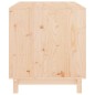 vidaXL Hundehütte 90x60x67 cm Massivholz Kiefer vidaXL Hundehütte 90x60x67 cm Massivholz Kiefer