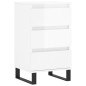 vidaXL Sideboard Hochglanz-Weiß 40x35x70 cm Holzwerkstoff vidaXL Sideboard Hochglanz-Weiß 40x35x70 cm Holzwerkstoff