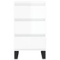vidaXL Sideboard Hochglanz-Weiß 40x35x70 cm Holzwerkstoff vidaXL Sideboard Hochglanz-Weiß 40x35x70 cm Holzwerkstoff