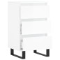 vidaXL Sideboard Hochglanz-Weiß 40x35x70 cm Holzwerkstoff vidaXL Sideboard Hochglanz-Weiß 40x35x70 cm Holzwerkstoff