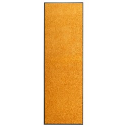 vidaXL Fußmatte Waschbar Orange 60x180 cm 