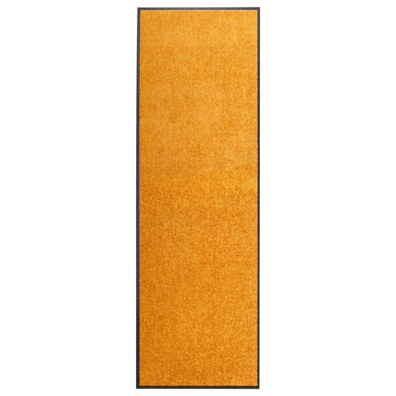 vidaXL Fußmatte Waschbar Orange 60x180 cm vidaXL Fußmatte Waschbar Orange 60x180 cm