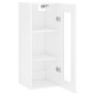 vidaXL Wandschrank Hochglanz-Weiß 34,5x34x90 cm vidaXL Wandschrank Hochglanz-Weiß 34,5x34x90 cm