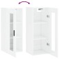 vidaXL Wandschrank Hochglanz-Weiß 34,5x34x90 cm vidaXL Wandschrank Hochglanz-Weiß 34,5x34x90 cm