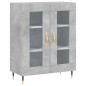 vidaXL Sideboard Betongrau 69,5x34x90 cm Holzwerkstoff vidaXL Sideboard Betongrau 69,5x34x90 cm Holzwerkstoff