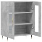 vidaXL Sideboard Betongrau 69,5x34x90 cm Holzwerkstoff vidaXL Sideboard Betongrau 69,5x34x90 cm Holzwerkstoff