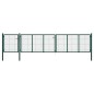 vidaXL Gartentor Stahl 500×100 cm Grün vidaXL Gartentor Stahl 500×100 cm Grün