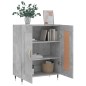 vidaXL Sideboard Betongrau 69,5x34x90 cm Holzwerkstoff vidaXL Sideboard Betongrau 69,5x34x90 cm Holzwerkstoff
