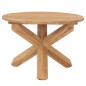 vidaXL Garten-Esstisch Ø110x75 cm Massivholz Teak vidaXL Garten-Esstisch Ø110x75 cm Massivholz Teak