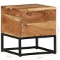 vidaXL Beistelltisch 30x30x33 cm Massivholz Akazie vidaXL Beistelltisch 30x30x33 cm Massivholz Akazie