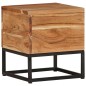 vidaXL Beistelltisch 30x30x33 cm Massivholz Akazie vidaXL Beistelltisch 30x30x33 cm Massivholz Akazie