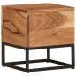 vidaXL Beistelltisch 30x30x33 cm Massivholz Akazie vidaXL Beistelltisch 30x30x33 cm Massivholz Akazie