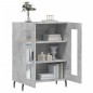 vidaXL Sideboard Betongrau 69,5x34x90 cm Holzwerkstoff vidaXL Sideboard Betongrau 69,5x34x90 cm Holzwerkstoff