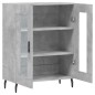vidaXL Sideboard Betongrau 69,5x34x90 cm Holzwerkstoff vidaXL Sideboard Betongrau 69,5x34x90 cm Holzwerkstoff