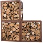 RedFire Brennholzlager Hodr Rostbraun 88519 RedFire Brennholzlager Hodr Rostbraun 88519