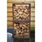 RedFire Brennholzlager Hodr Rostbraun 88519 RedFire Brennholzlager Hodr Rostbraun 88519