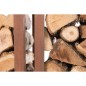 RedFire Brennholzlager Hodr Rostbraun 88519 RedFire Brennholzlager Hodr Rostbraun 88519
