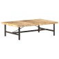 vidaXL Couchtisch 142x90x42 cm Massivholz Mango vidaXL Couchtisch 142x90x42 cm Massivholz Mango
