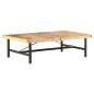 vidaXL Couchtisch 142x90x42 cm Massivholz Mango vidaXL Couchtisch 142x90x42 cm Massivholz Mango