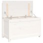 vidaXL Sitzbank Weiß 80x41x77 cm Massivholz Kiefer vidaXL Sitzbank Weiß 80x41x77 cm Massivholz Kiefer