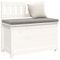 vidaXL Sitzbank Weiß 80x41x77 cm Massivholz Kiefer vidaXL Sitzbank Weiß 80x41x77 cm Massivholz Kiefer