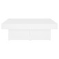vidaXL Couchtisch Weiß 90x90x28 cm Holzwerkstoff vidaXL Couchtisch Weiß 90x90x28 cm Holzwerkstoff