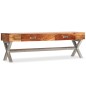 vidaXL TV-Schrank mit Schubladen Massiv Akazie Palisander-Finish 140cm vidaXL TV-Schrank mit Schubladen Massiv Akazie Palisander-Finish 140cm