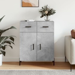 vidaXL Sideboard Betongrau 69,5x34x90 cm Holzwerkstoff