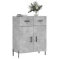 vidaXL Sideboard Betongrau 69,5x34x90 cm Holzwerkstoff vidaXL Sideboard Betongrau 69,5x34x90 cm Holzwerkstoff