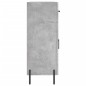 vidaXL Sideboard Betongrau 69,5x34x90 cm Holzwerkstoff vidaXL Sideboard Betongrau 69,5x34x90 cm Holzwerkstoff