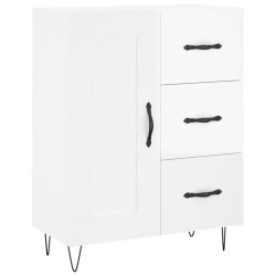vidaXL Sideboard Hochglanz-Weiß 69,5x34x90 cm Holzwerkstoff