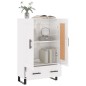 vidaXL Highboard Hochglanz-Weiß 69,5x31x115 cm Holzwerkstoff vidaXL Highboard Hochglanz-Weiß 69,5x31x115 cm Holzwerkstoff