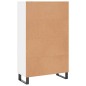 vidaXL Highboard Hochglanz-Weiß 69,5x31x115 cm Holzwerkstoff vidaXL Highboard Hochglanz-Weiß 69,5x31x115 cm Holzwerkstoff
