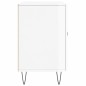 vidaXL Sideboard Hochglanz-Weiß 100x36x60 cm Holzwerkstoff vidaXL Sideboard Hochglanz-Weiß 100x36x60 cm Holzwerkstoff