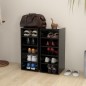 vidaXL Schuhschränke 2 Stk. Schwarz 31,5x35x70 cm Holzwerkstoff vidaXL Schuhschränke 2 Stk. Schwarz 31,5x35x70 cm Holzwerkstoff