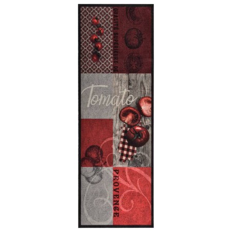 vidaXL Küchenbodenmatte Waschbar Tomate 45x150 cm  