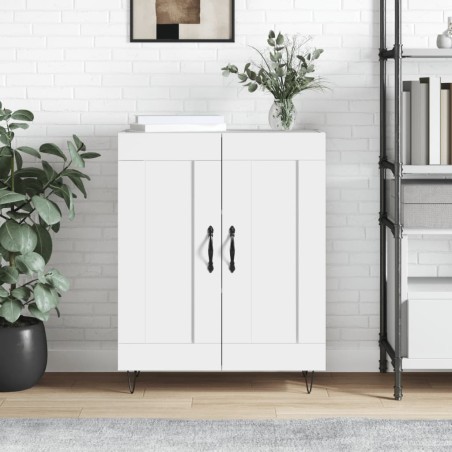 vidaXL Sideboard Hochglanz-Weiß 69,5x34x90 cm Holzwerkstoff