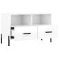 vidaXL TV-Schrank Hochglanz-Weiß 80x36x50 cm Holzwerkstoff vidaXL TV-Schrank Hochglanz-Weiß 80x36x50 cm Holzwerkstoff