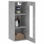 vidaXL Wandschrank Betongrau 34,5x34x90 cm vidaXL Wandschrank Betongrau 34,5x34x90 cm