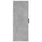 vidaXL Wandschrank Betongrau 34,5x34x90 cm vidaXL Wandschrank Betongrau 34,5x34x90 cm