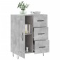 vidaXL Sideboard Betongrau 69,5x34x90 cm Holzwerkstoff vidaXL Sideboard Betongrau 69,5x34x90 cm Holzwerkstoff