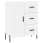 vidaXL Highboard Weiß 69,5x34x180 cm Holzwerkstoff vidaXL Highboard Weiß 69,5x34x180 cm Holzwerkstoff