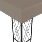 vidaXL Pavillon 6x3 m Taupe Stoff vidaXL Pavillon 6x3 m Taupe Stoff