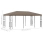 vidaXL Pavillon 6x3 m Taupe Stoff vidaXL Pavillon 6x3 m Taupe Stoff